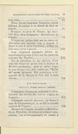 § 11. Onzième époque Constantin, premier empereur chrétien