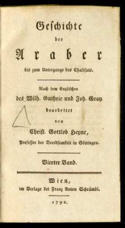 Bd. 22 = [19], Bd. 4: Allgemeine Weltgeschichte