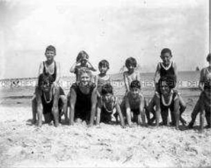Seebad Heringsdorf, Kinder am Strand