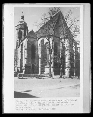 Evangelische Stadtkirche Sankt Marien