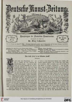 Nr. 4 (28. Januar 1872)
