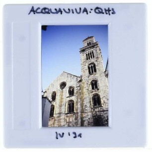 Acquaviva delle Fonti, Kathedrale : Westfassade