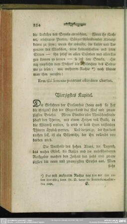 Vierzigstes Kapitel