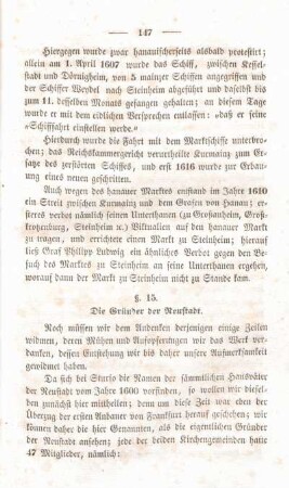 §. 15. Die Gründer der Neustadt.