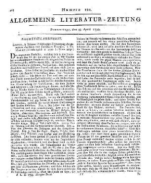 [Liekefett, S. G.]: Vollständige Erläuterung des gemeinen deutschen und Sächsischen Processes. T. 1. Leipzig: Böhme. 1792