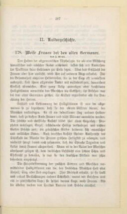 II. Kulturgeschichte