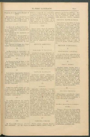 Programa de la Exposición Nacional de 1892.