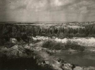 Kirchberger Granitgebiet. Sandgruben nördlich der Straße Wildenau - Rodewisch