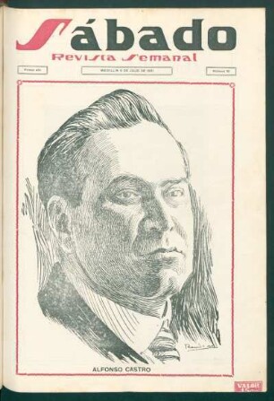 [Retrato de] Alfonso Castro