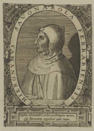 Bildnis des Hieronymvs Savonarola