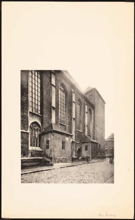 Freiberger Dom: Nordseite Fassadenausschnitt