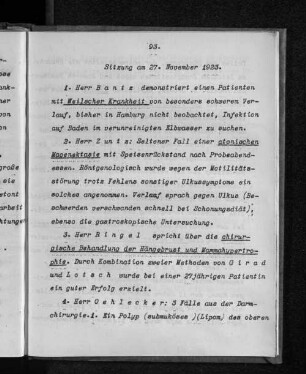 Sitzung am 27. November 1923.
