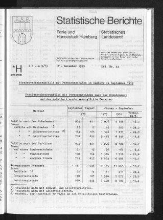 Straßenverkehrsunfälle mit Personenschaden in Hamburg im September 1979 : Lfd. Nr. 44