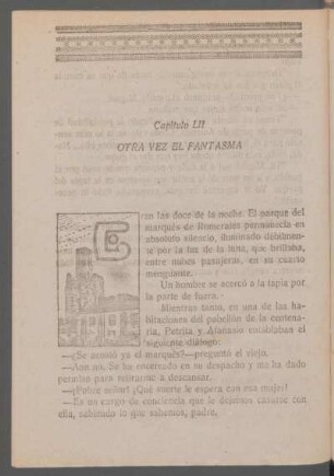 Capítulo LII - Otra vez el fantasma