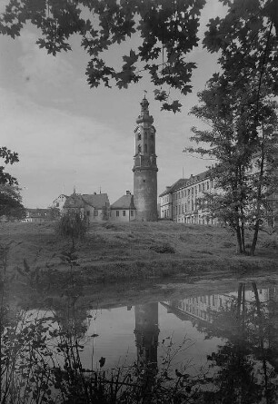 Weimar. Weimarer Stadtschloss, mit Schlossturm