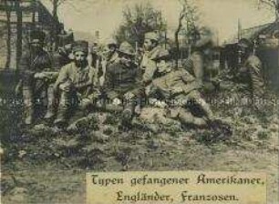Amerikanische, britische und französische Kriegsgefangene