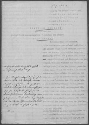 Rudersberg-Schlechtbach mit Nebenorten: Pfarrbericht 1936