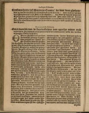 De [20.] Historie