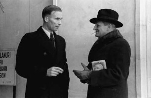 Bukarest: Carl Rothe und J. M. Sadoveanu, Schriftsteller