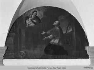 Die Madonna erscheint einem Geistlichen