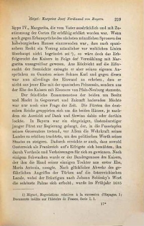 Kurprinz Joseph Ferdinand von Bayern und die spanische Erbfolge