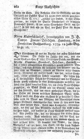 Kleine Kinderbibliothek. Bd.2.
