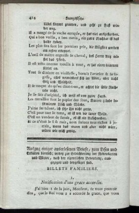 Auszug einiger auserlesenen Briefen, zum Lesen und erklären dienlich; ...