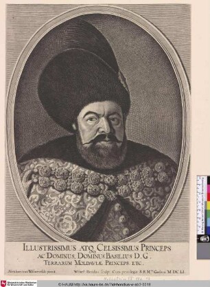 [Porträt des Basilius, Fürst von Moldau]