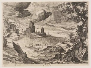 Ein Seehafen