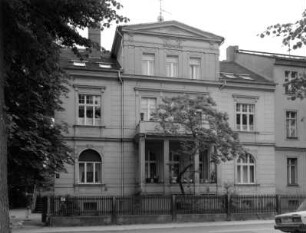 Görlitz-Altstadt, Schützenstraße 10. Wohnhaus (um 1885). Straßenansicht