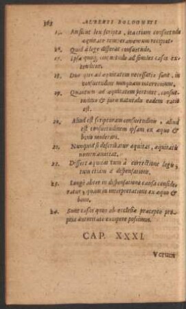 Cap. XXXI.