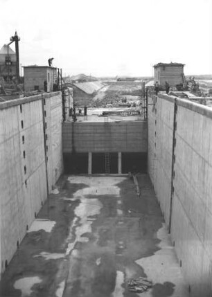Schleusenbaustelle Ottendorf/Main