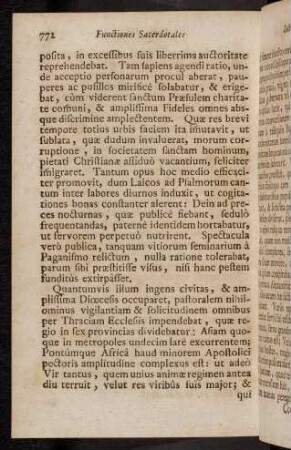 772-774, Quantumvis illum ingens civitas, & amplissima Dioecesis ...