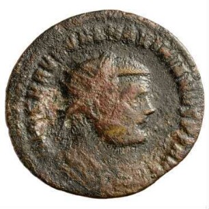 Münze, Follis (Follaro), 296 n. Chr.