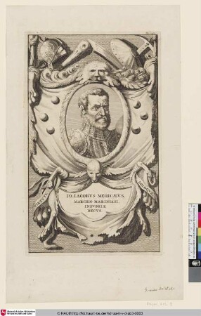 IO. IACOBUS MEDICAEUS, MARCHIO MARINIANI, INSUBRIAE DECUS