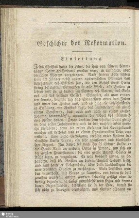Geschichte der Reformation