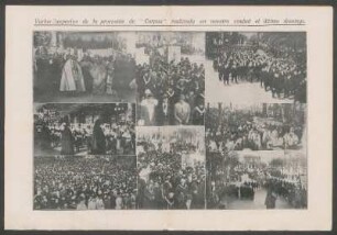 Varios aspectos de la procesión de "Corpus" realizada en nuestra ciudad el último domingo - [Fotografías]