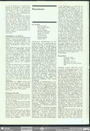 Berichtigung Heft 4/88 : Nachricht Information
