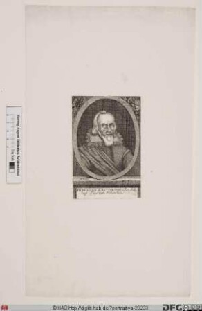 Bildnis Bernhard Waldstromer (von Reichelsdorf)
