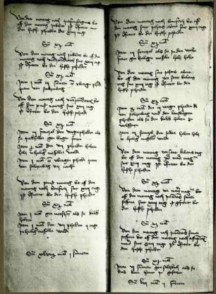 Landsberg bei Obermoschel: 2 Seiten aus der Rechnung des Kellers Hans von Ransweiler 1488
