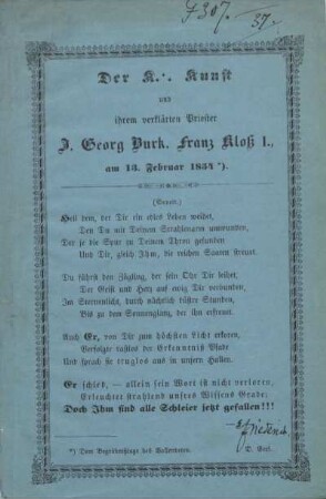 [Hauptteil - Sonett.]