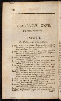 128-139, Caput I. De Pactis generatim spectatis.
