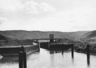 Unterer Vorhafen Schleuse Detzem/Mosel