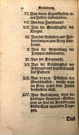 Der Soldat oder Abhandlung vom Kriegs-Stand