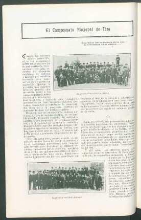 El campeonato nacional de tiro