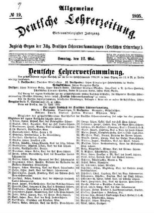 Deutsche Lehrerversammlung