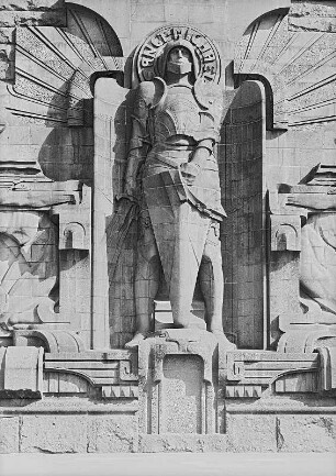 Sankt Michael-Relief : Leipzig, Völkerschlachtdenkmal, Sankt Michael-Relief