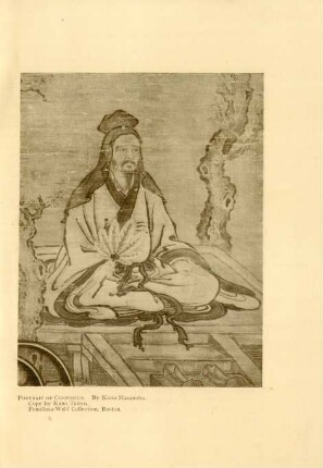Portrait of Confucius. By Kano Masanobu. Copy by Kano Tanyu. Fenollosa-Weld Collection, Boston