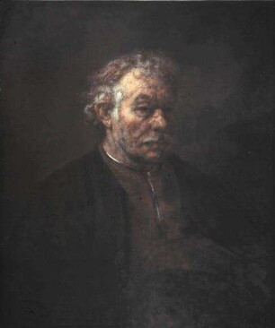 Alter Mann mit einer Narbe an der Stirn (Bruder Rembrandts?)
