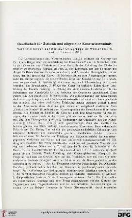 Gesellschaft für Ästhetik und allgemeine Kunstwissenschaft